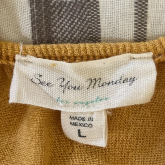 See you Monday Wrap Skort Romper - Picture 7 of 7